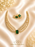 Angel Wing AD Necklace-AEJ029