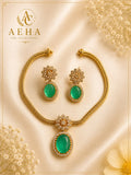 Parvi Stone Mint Choker-AEJ070