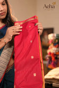 Priyadarshini Contrast Cotton Saree-AES020