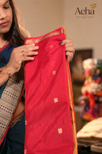 Priyadarshini Contrast Cotton Saree-AES020