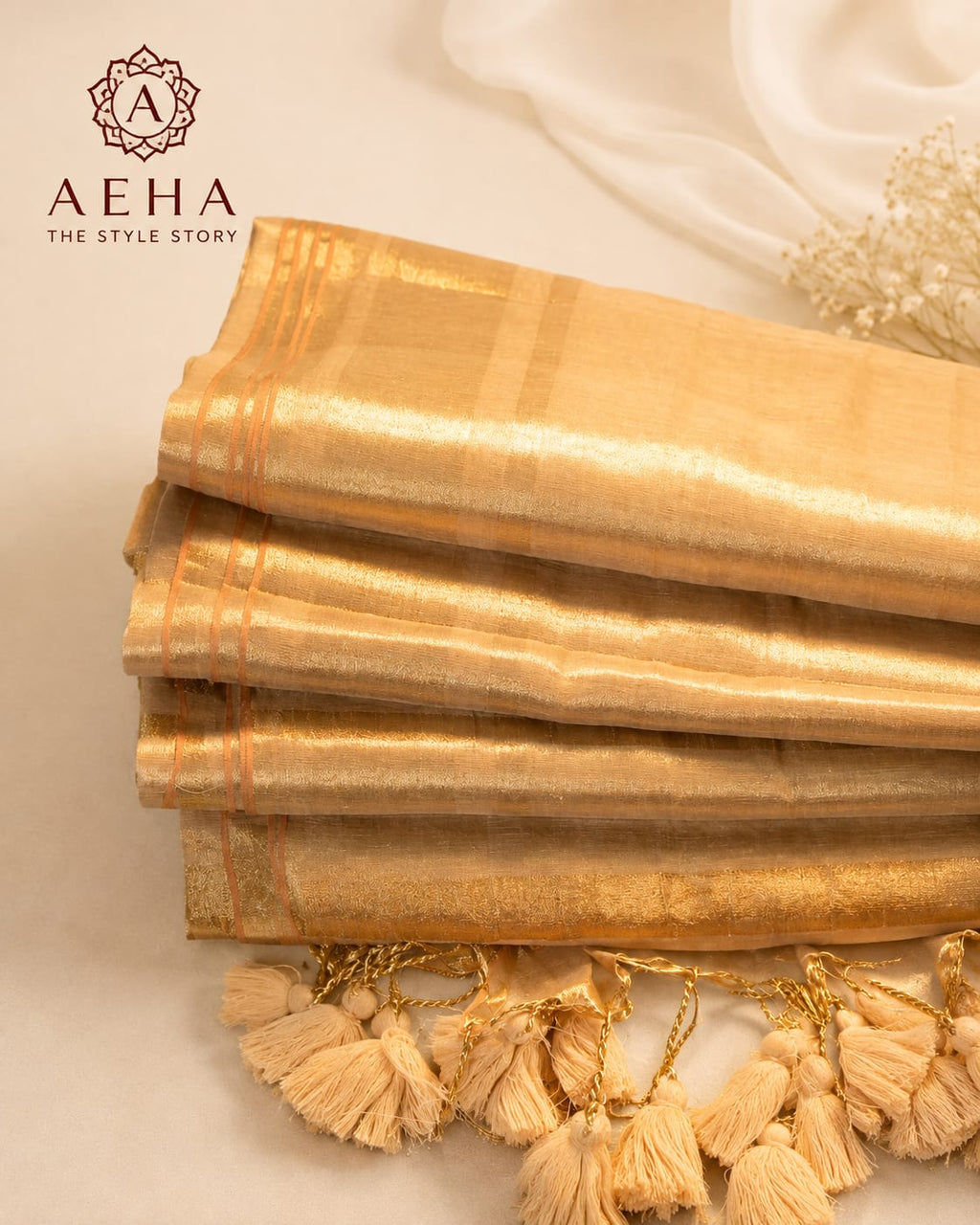 Onam Special Tissue Saree-AES023