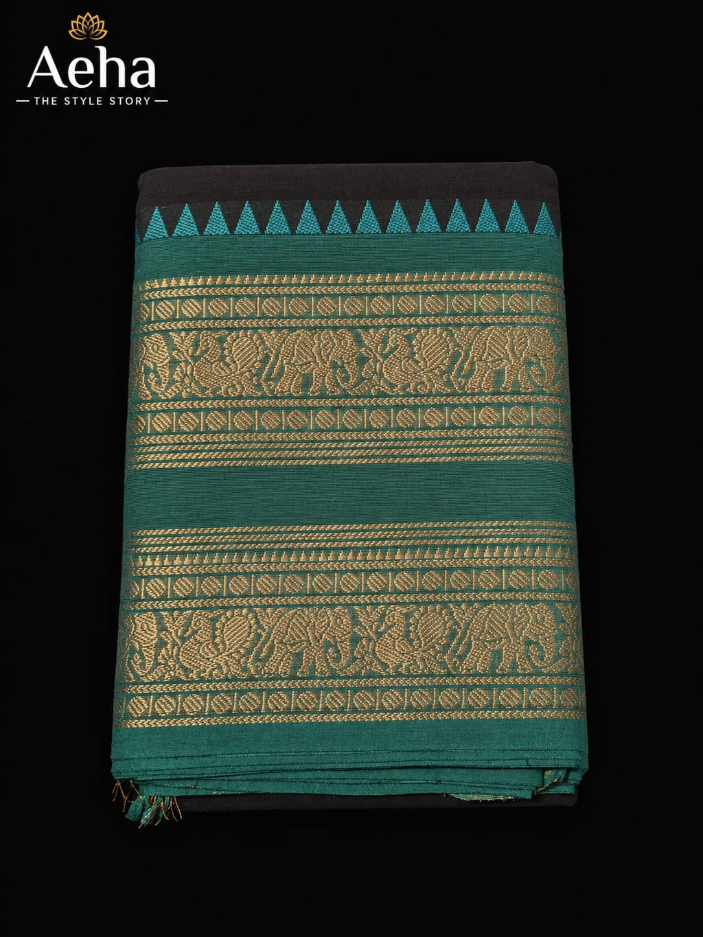 Premium Kanchi Cotton Saree-AES043