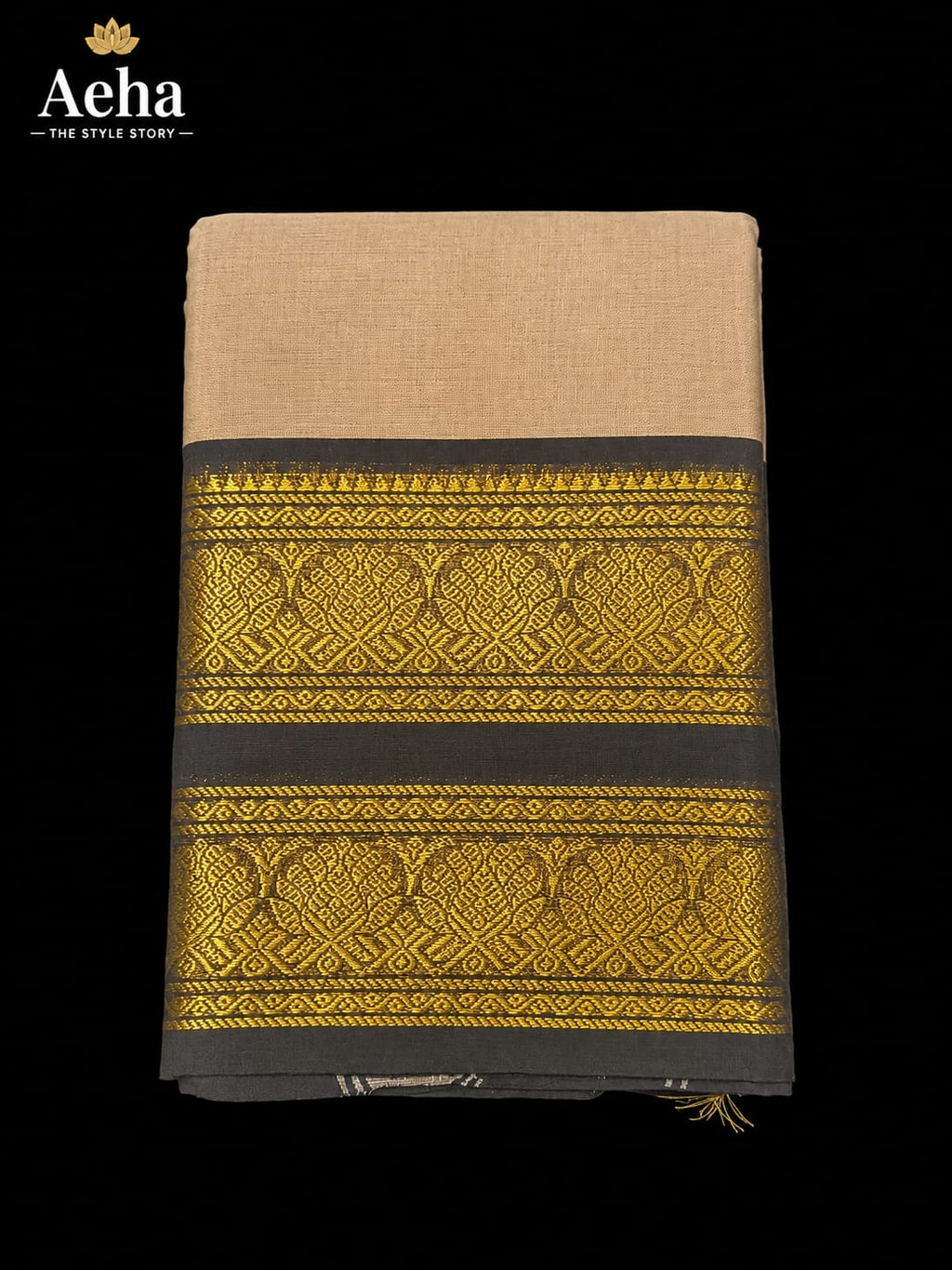 Premium Kanchi Cotton Saree-AES044