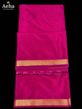 Semi Mysore Silk Purple Saree-AES045