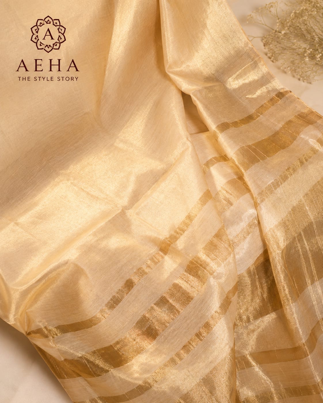 Onam Special Tissue Saree-AES023