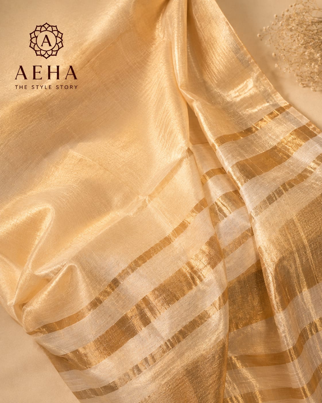 Onam Special Tissue Saree-AES023