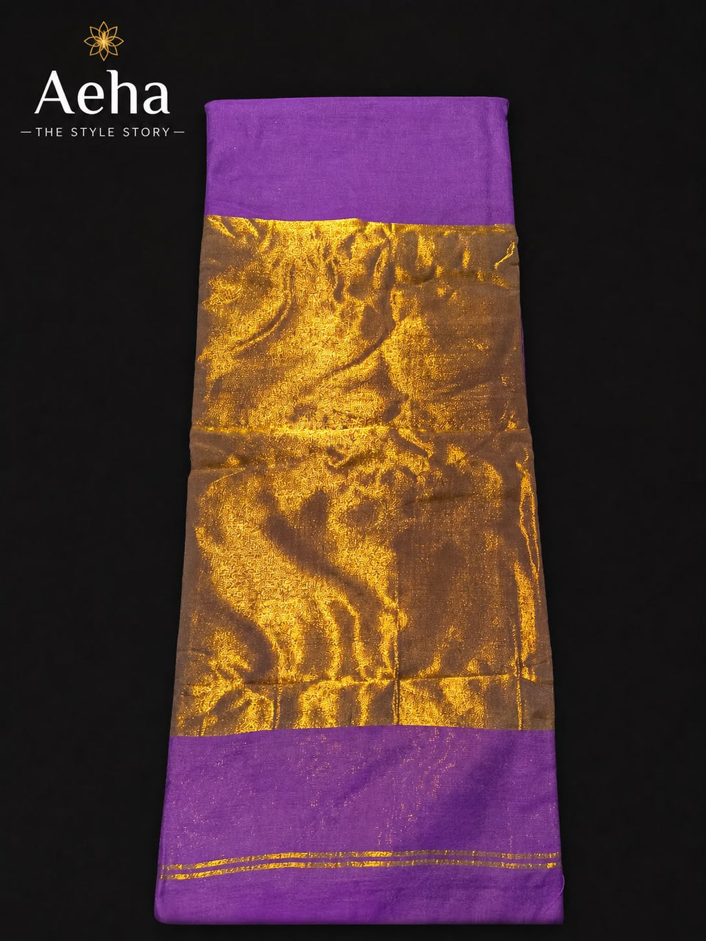 Nayantara inspired Khadi Cotton Saree-AES041