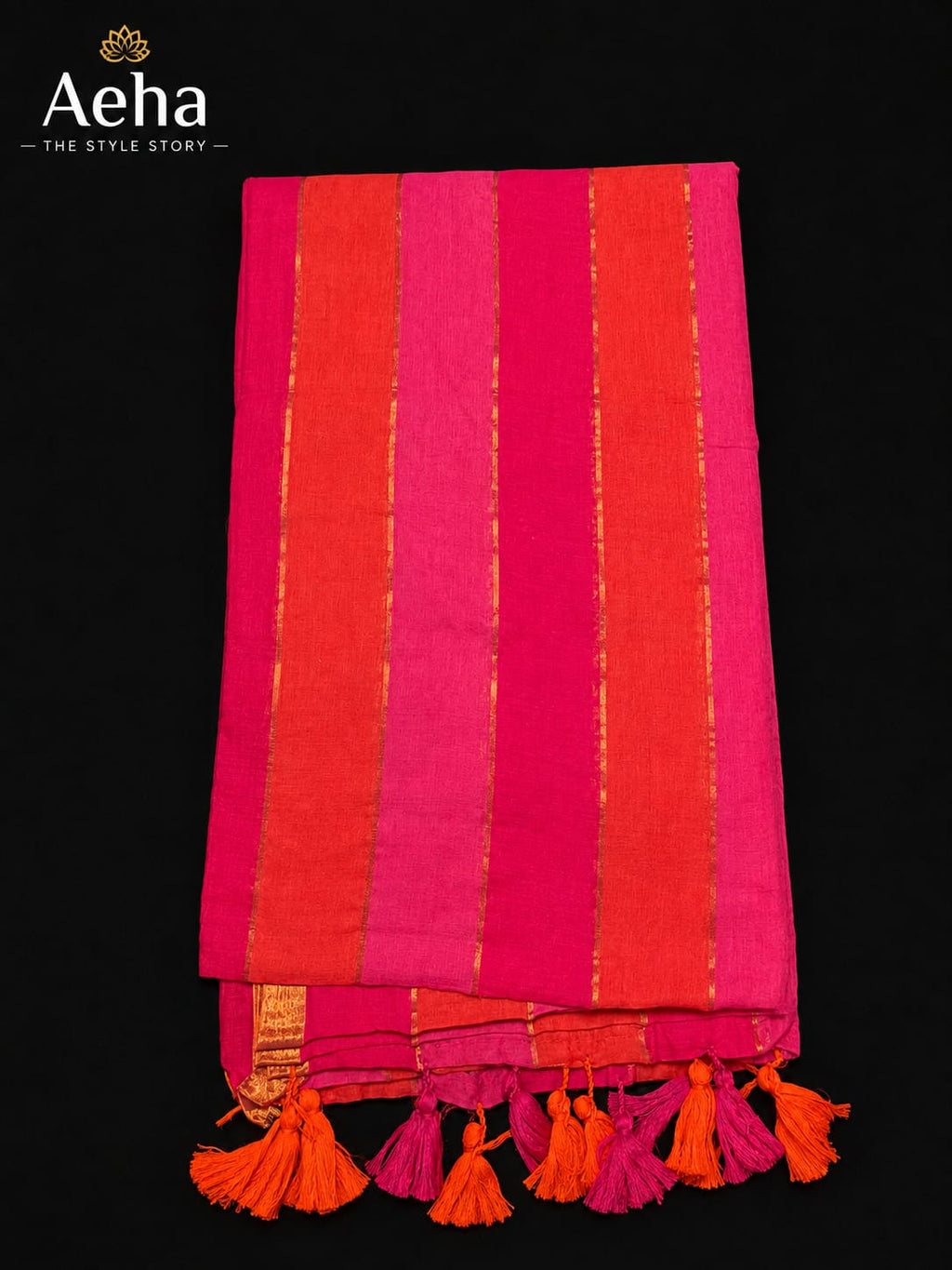 Maaya Mul Cotton Saree-AES038