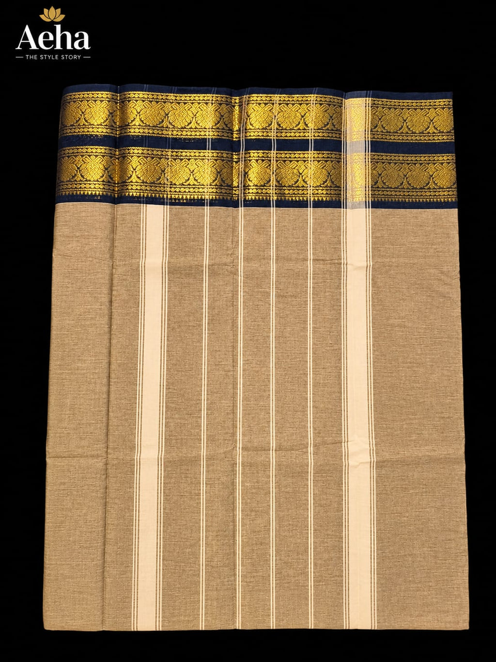 Premium Kanchi Cotton Saree-AES044